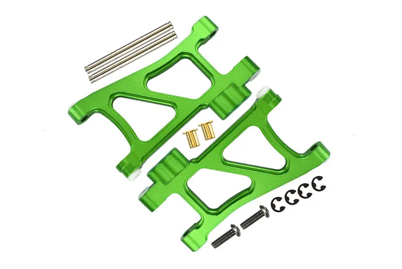 Tamiya Tt02b Aluminum Front Lower Arm - 1Pr Green 1