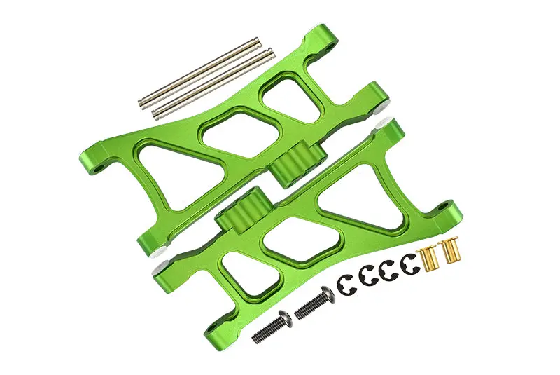 Tamiya Tt02b Aluminum Rear Lower Arm - 1Pr Green 1