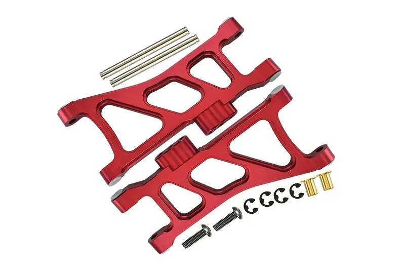 Tamiya Tt02b Aluminum Rear Lower Arm - 1Pr Red 1