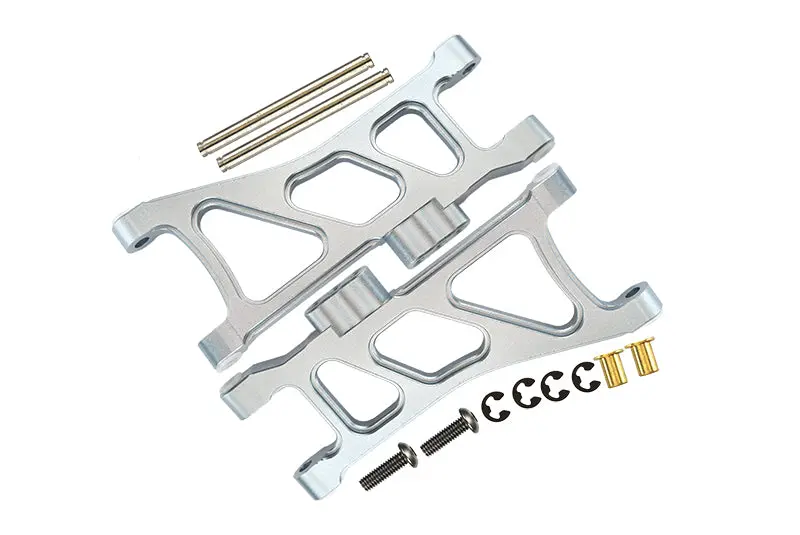 Tamiya Tt02b Aluminum Rear Lower Arm - 1Pr Silver 1