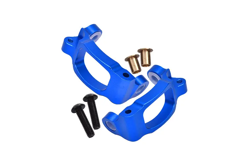 Tamiya Tt02b & Df-02 Aluminum C-Hub - 1Pr Blue 1