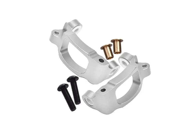 Tamiya Tt02b & Df-02 Aluminum C-Hub - 1Pr Silver 1