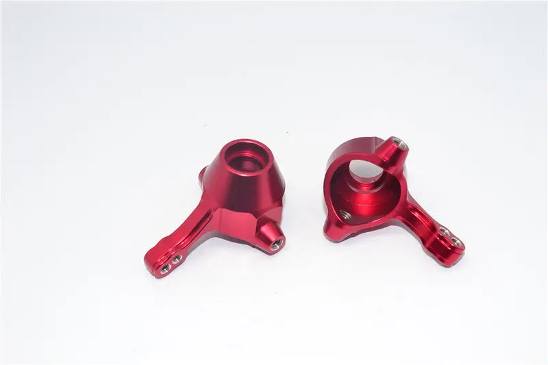 Tamiya Tt02b & Df-02 Aluminum Front Knuckle Arm - 1Pr Red 1