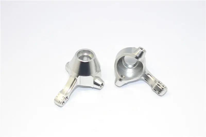 Tamiya Tt02b & Df-02 Aluminum Front Knuckle Arm - 1Pr Silver 1