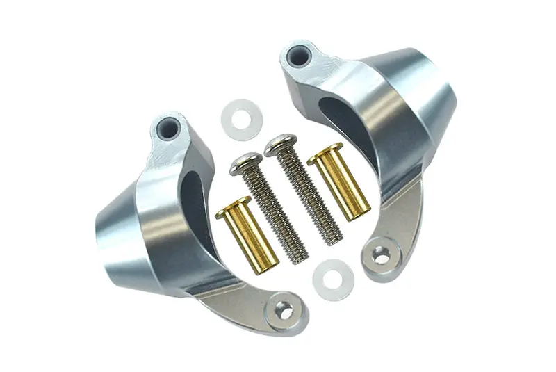 Tamiya Tt02b & Df-02 Aluminum Rear Knuckle Arm - 1Pr Silver 1