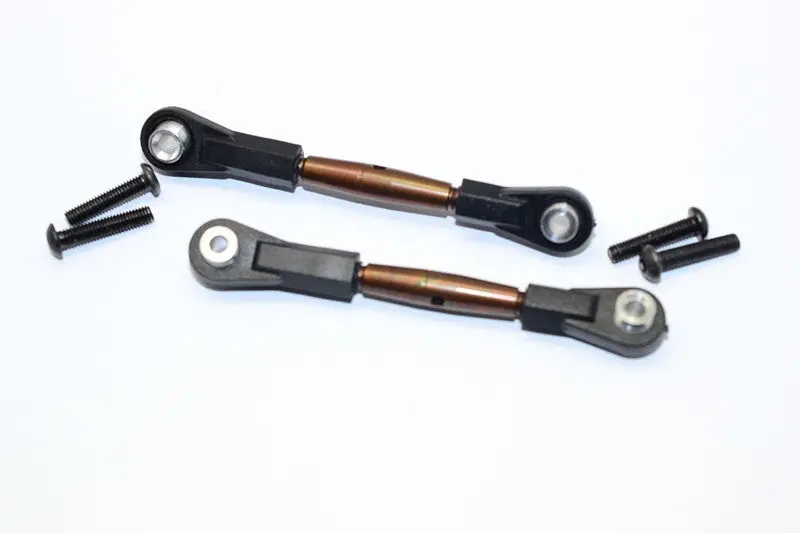 Tamiya Tt02b Spring Steel Steering Tie Rod With Plastic Ends - 1Pr 1