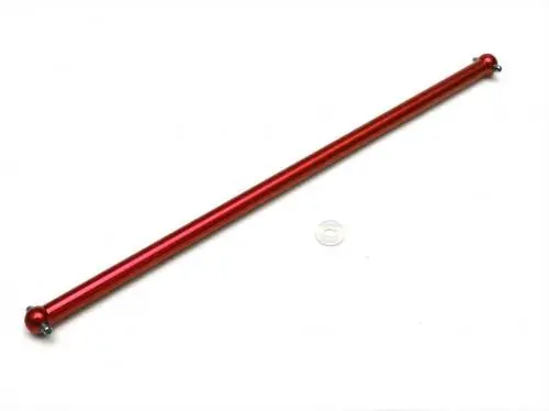 Tamiya Tt02b / Tt02 Aluminum Main Shaft - 1Pc Red 1