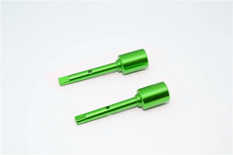 Tamiya Tt02b & Tt02 Aluminum Middle Shaft Joint - 1Pr Green 1
