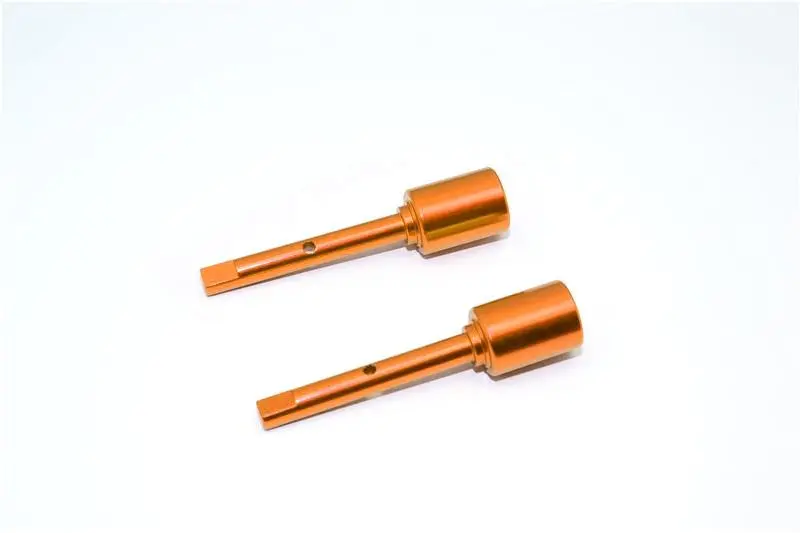 Tamiya Tt02b & Tt02 Aluminum Middle Shaft Joint - 1Pr Orange 1