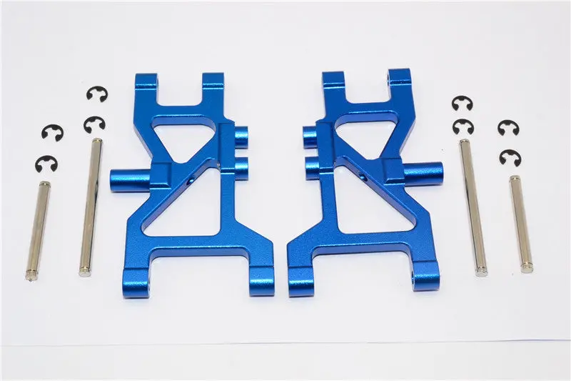 Tamiya Wild Dagger Aluminum Front Arm Set - 1Pr Blue 1