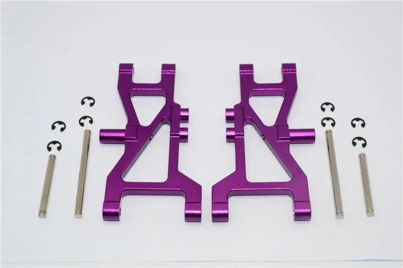 Tamiya Wild Dagger Aluminum Rear Arm Set - 1Pr Purple 1