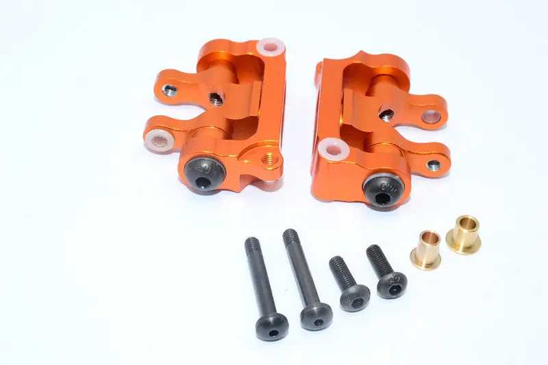 Tamiya Wild Willy 2 Aluminum C-Hub - 4Pcs Set Orange 1