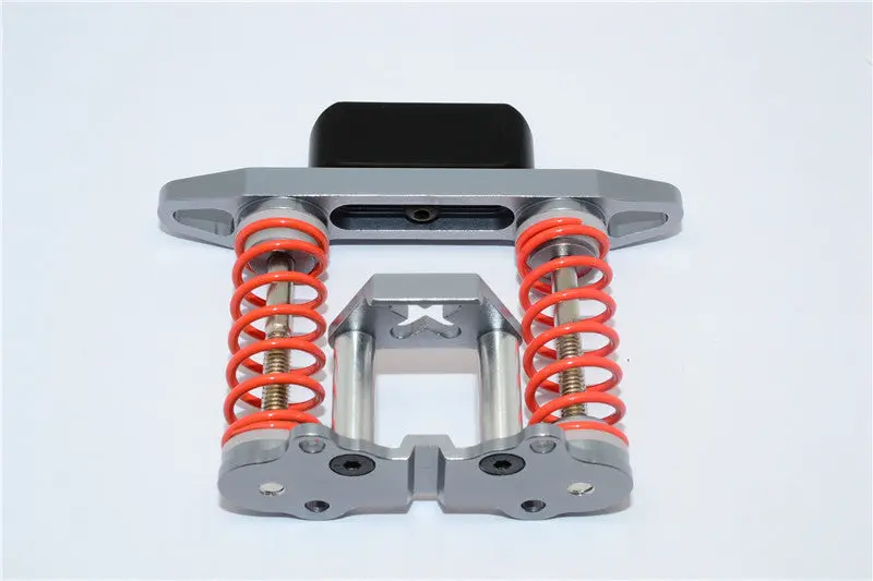 Tamiya Wild Willy 2 Aluminum Front Bumper Absorber - 1 Set Gray Silver 1