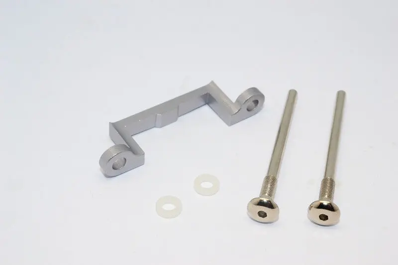 Tamiya Wild Willy 2 Aluminum Front/Rear Arm Bulk - 1Pc Set Gray Silver 1