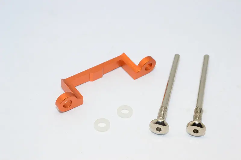 Tamiya Wild Willy 2 Aluminum Front/Rear Arm Bulk - 1Pc Set Orange 1