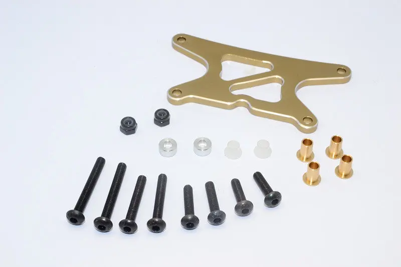 Tamiya Wild Willy 2 Aluminum Front Shock Tower - 1Pc Set Titanium 1