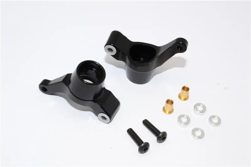 Tamiya Wild Willy 2 Aluminum Rear Knuckle Arm - 1Pr Black 1