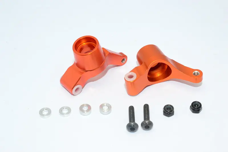 Tamiya Wild Willy 2 Aluminum Rear Knuckle Arm - 1Pr Orange 1