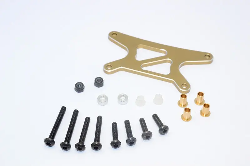 Tamiya Wild Willy 2 Aluminum Rear Shock Tower - 1Pc Set Titanium 1