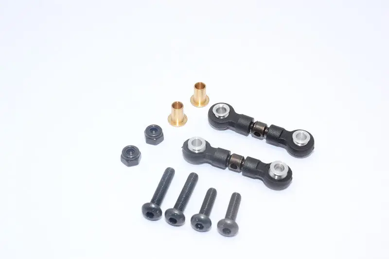 Tamiya Wild Willy 2 Spring Steel Front Upper Tie Rod - 1Pr Set 1