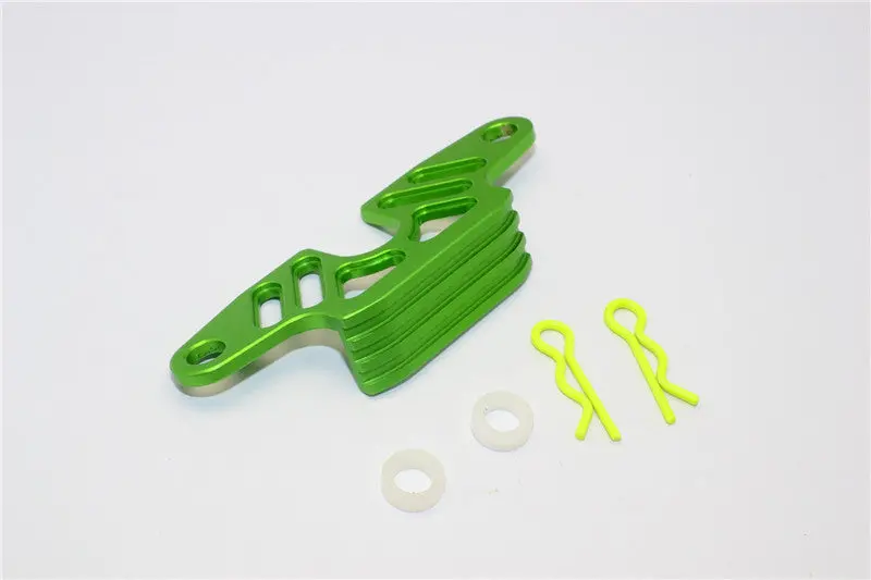 Tamiya Wr02c Aluminum Battery Holder - 1Pc Set Green 1
