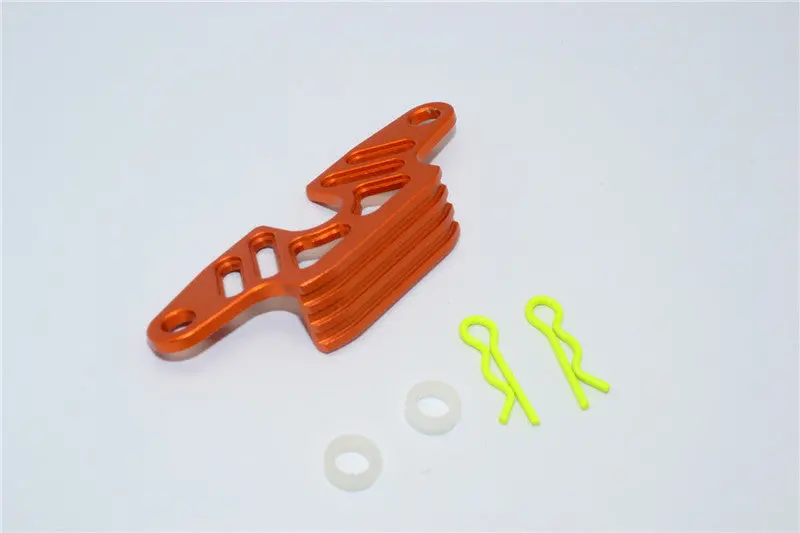 Tamiya Wr02c Aluminum Battery Holder - 1Pc Set Orange 1