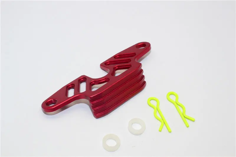 Tamiya Wr02c Aluminum Battery Holder - 1Pc Set Red 1