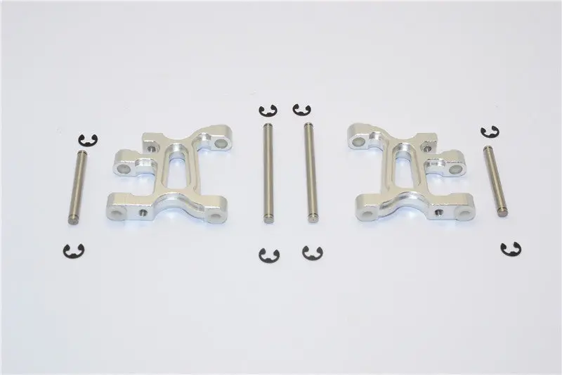 Tamiya Wr02c Aluminum Front Lower Arm - 1Pr Set Silver 1