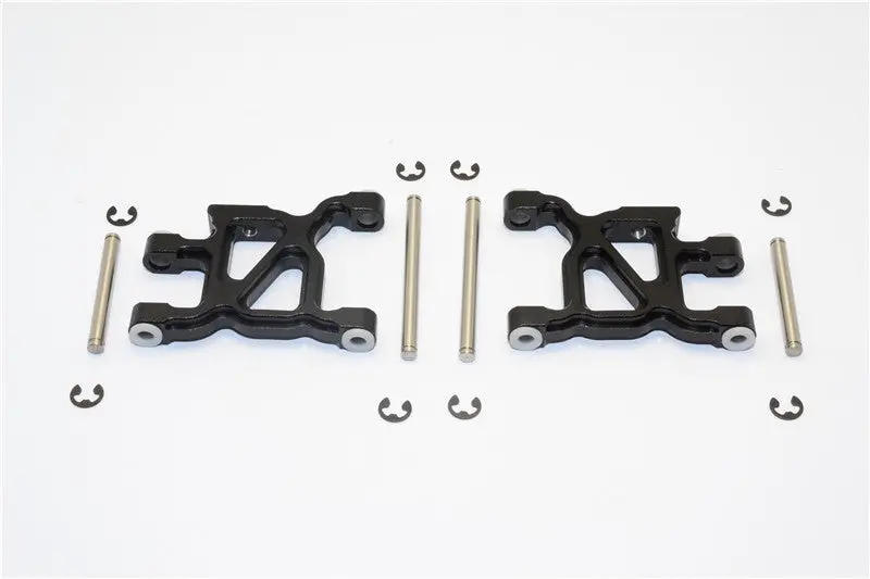 Tamiya Wr02c Aluminum Rear Lower Arm - 1Pr Set Black 1