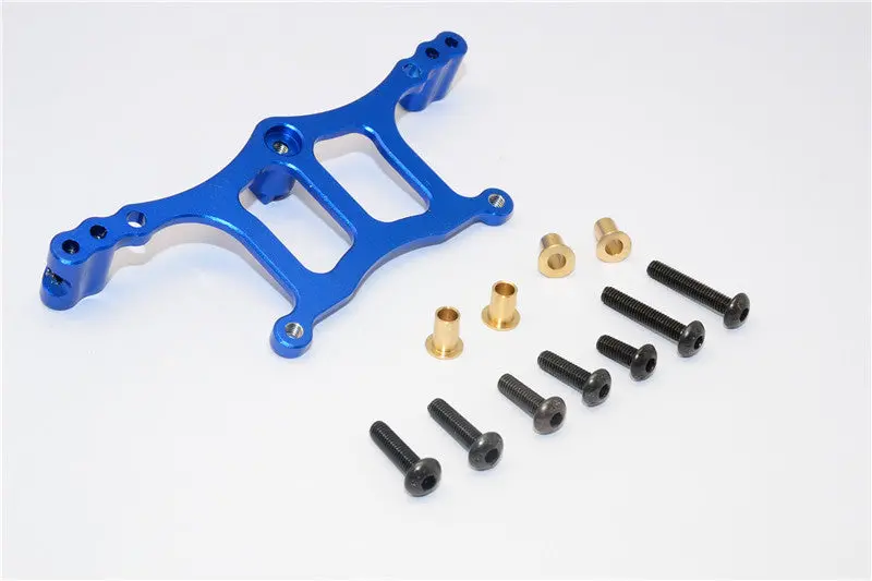Tamiya Wr02c & Wild Willy 2 Aluminum Front Shock Tower - 1Pc Set Blue 1
