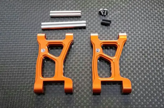 Tamiya Xv-01 Aluminum Front Suspension Arm - 1Pr Set Orange 1