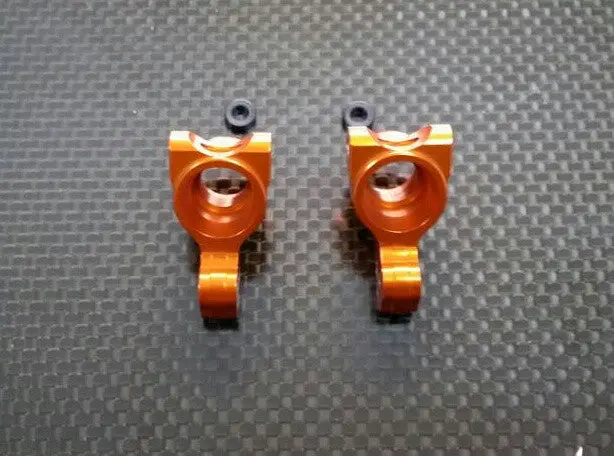 Tamiya Xv-01 Aluminum Rear Knuckle Arm - 1Pr Set Orange 1