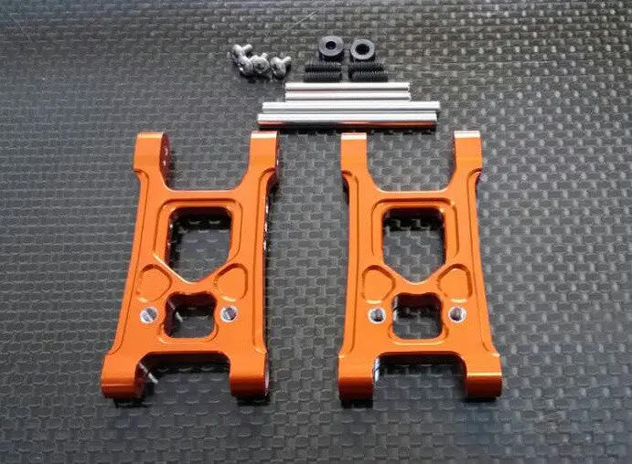 Tamiya Xv-01 Aluminum Rear Suspension Arm - 1Pr Set Orange 1