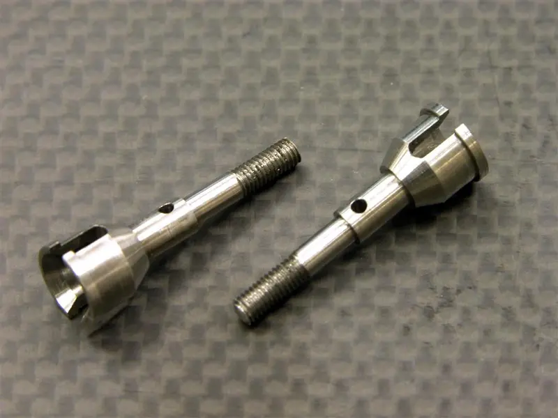 Team Associated Rc18t Titanium Front/Rear Differential Joint - 1 Pr 1