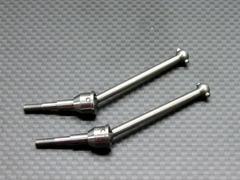 Team Associated Rc18t Titanium Universal Swing Shaft -1 Pr (Cvd Design) 1
