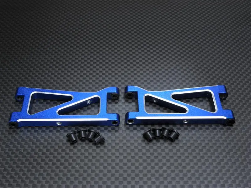 Team Associated Tc3 Aluminum Rear Arm Set - 1Pr Blue 1