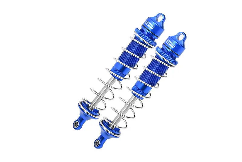 Team Corally 1/10 Sketer Xl4s C-00191 Aluminum Front Or Rear Adjustable Dampers 130Mm - 2Pc Set Blue 1