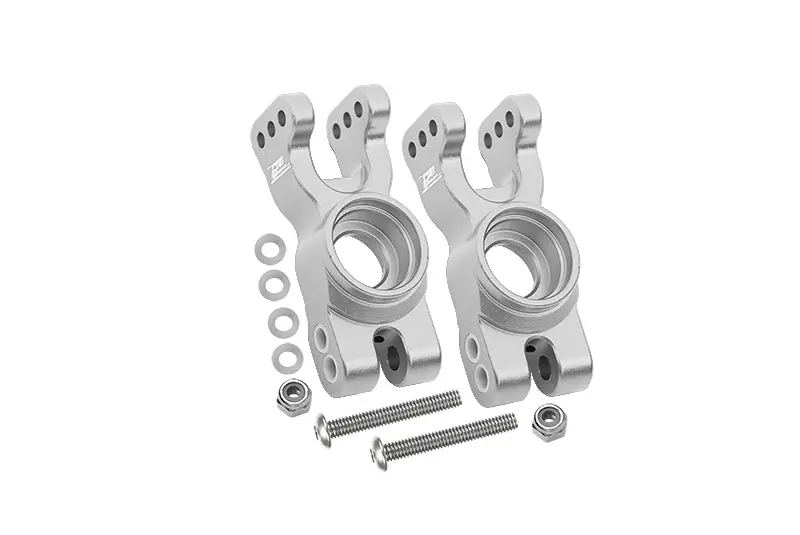 Team Corally 1/10 Sketer Xl4s C-00191 Aluminum Rear Knuckle Arm - 10Pc Set Silver 1