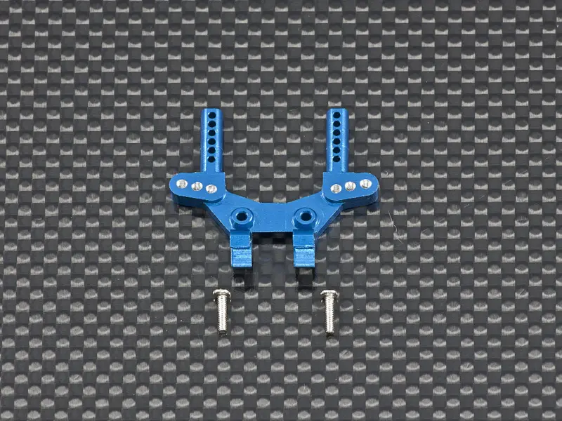 Team Losi 1/24 Micro Sct & Micro Rally Car Aluminum Front Shock Tower - 1Pc Blue 1