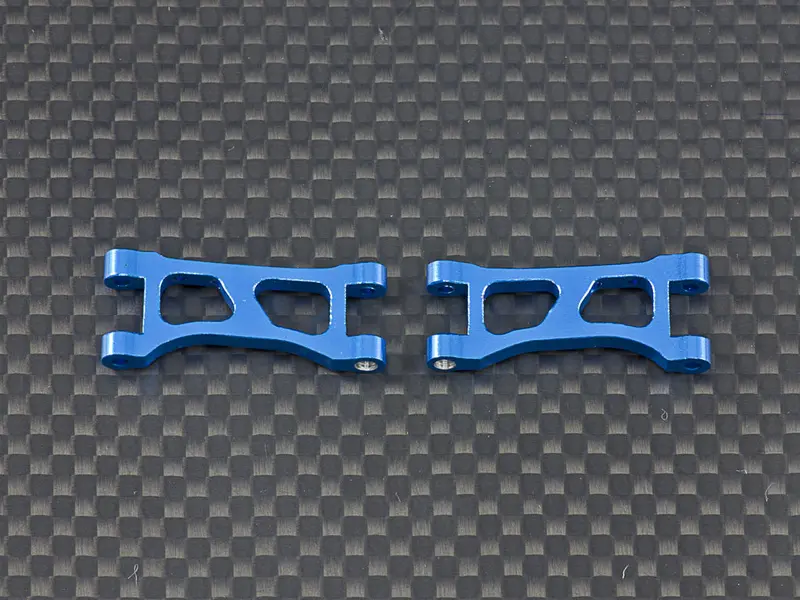 Team Losi 1/24 Micro Sct & Micro Rally Car Aluminum Front Upper Arm - 1Pr Blue 1