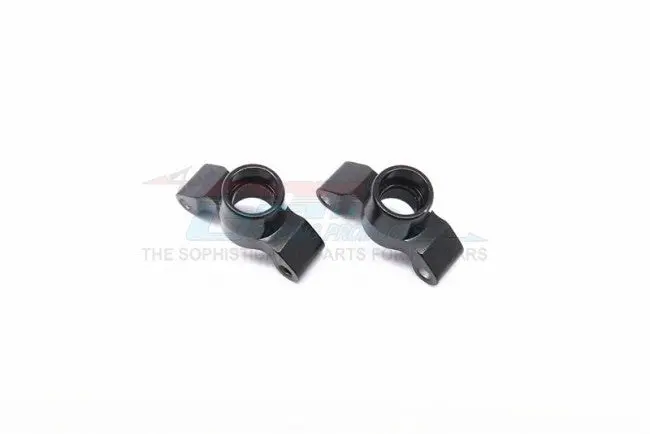 Team Losi 1/24 Micro Sct & Micro Rally Car Aluminum Rear Kncukle Arm - 1Pr Black 1