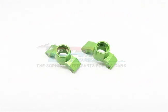 Team Losi 1/24 Micro Sct & Micro Rally Car Aluminum Rear Kncukle Arm - 1Pr Green 1