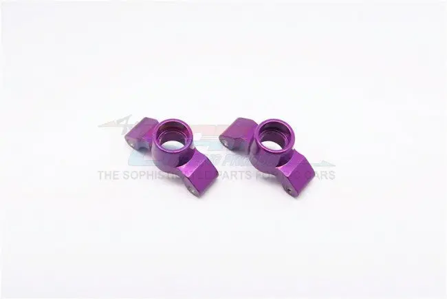 Team Losi 1/24 Micro Sct & Micro Rally Car Aluminum Rear Kncukle Arm - 1Pr Purple 1