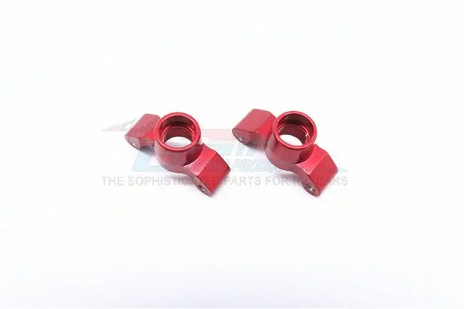 Team Losi 1/24 Micro Sct & Micro Rally Car Aluminum Rear Kncukle Arm - 1Pr Red 1