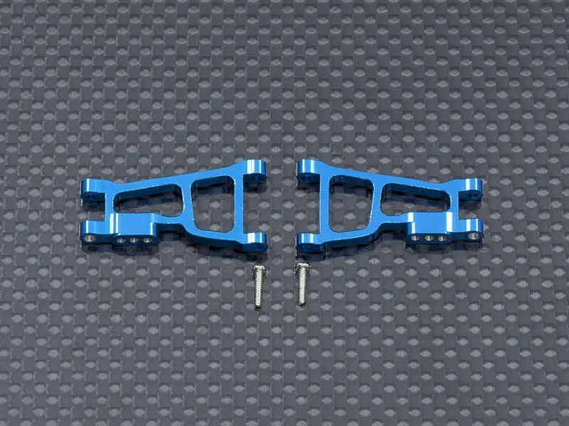 Team Losi 1/24 Micro Sct & Micro Rally Car Aluminum Rear Lower Arm - 1Pr Blue 1