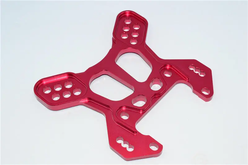 Team Losi 5Ive-T Aluminum 7075 Front Shock Tower - 1Pc Red 1