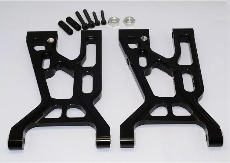 Team Losi 5Ive-T Aluminum 7075 Front Suspension Arm - 1Pr Black 1
