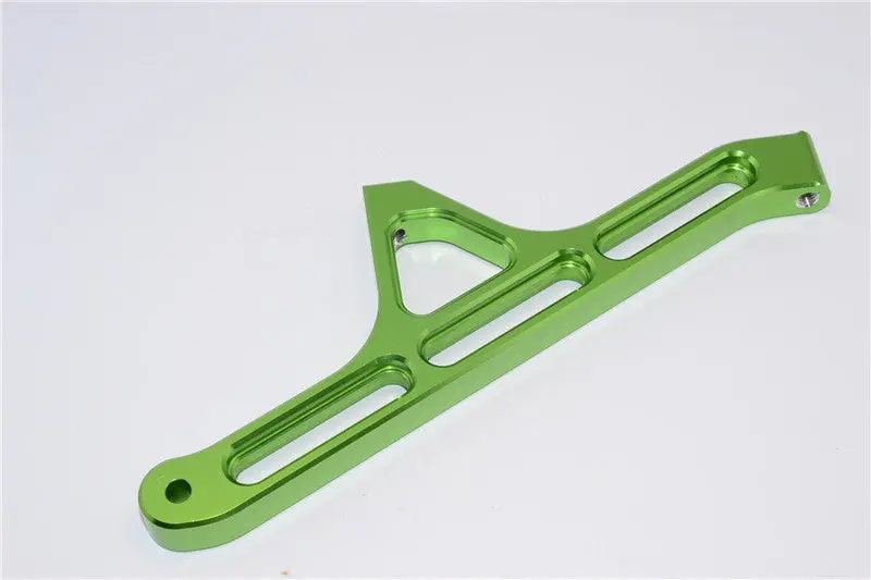 Team Losi 5Ive-T Aluminum 7075 Rear Chassis Brace - 1Pc Green 1