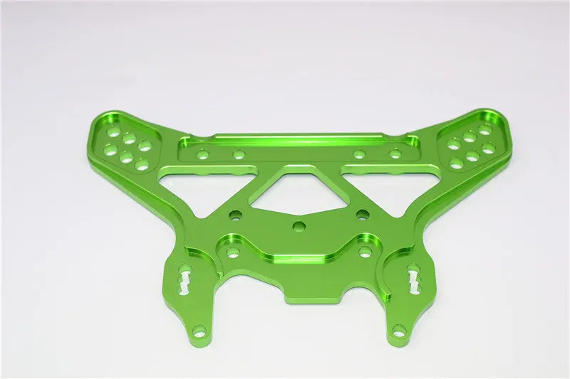 Team Losi 5Ive-T Aluminum 7075 Rear Shock Tower - 1Pc Green 1