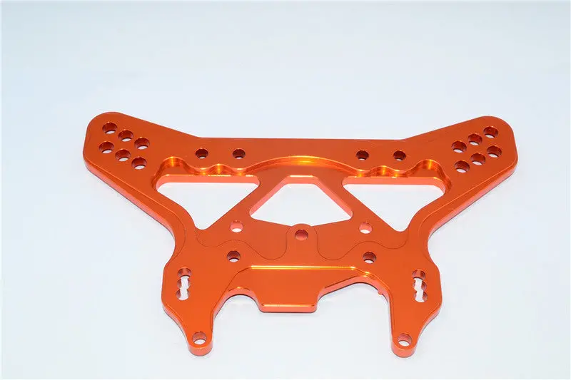 Team Losi 5Ive-T Aluminum 7075 Rear Shock Tower - 1Pc Orange 1
